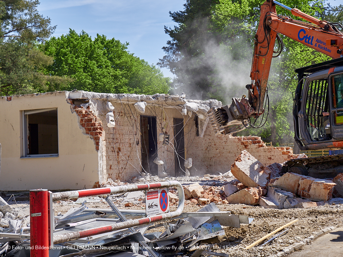 11.05.2022 - Baustelle am Haus für Kinder in Neuperlach